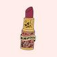 Book Genre Lipstick Sticker