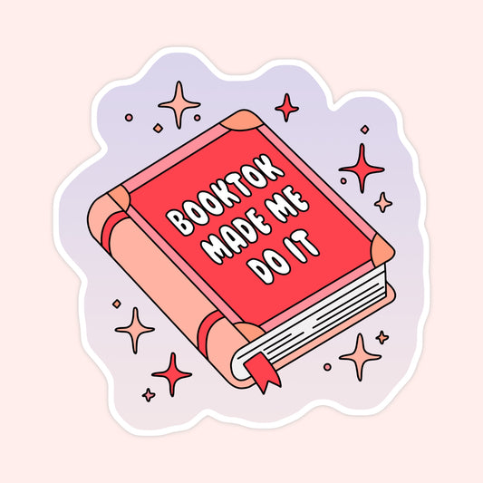 BookTok Enabler Sticker