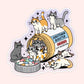 Serotonin Booster Kittens Sticker