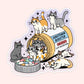 Cat Serotonin Booster Sticker