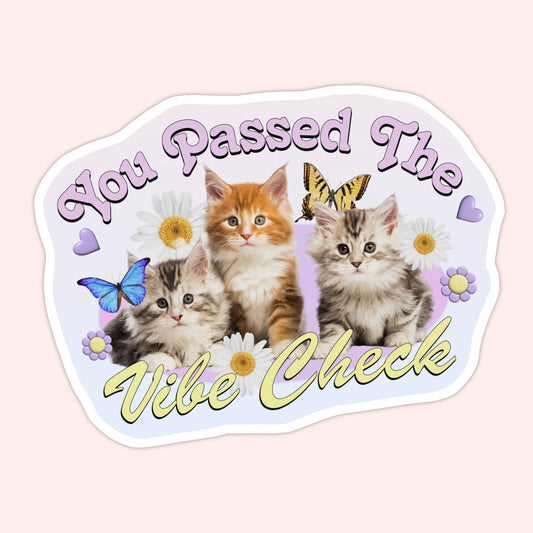 Vibin’ Kittens Sticker