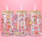 Girly Nostalgia Glass Tumbler 💕🌼