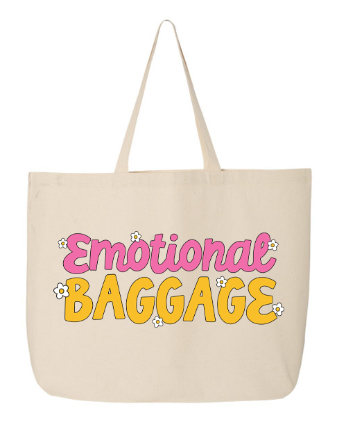 Emotional Baggage Tote 💼🌸