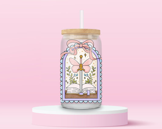 Fantasy Girlie Glass Tumbler ✨🔮