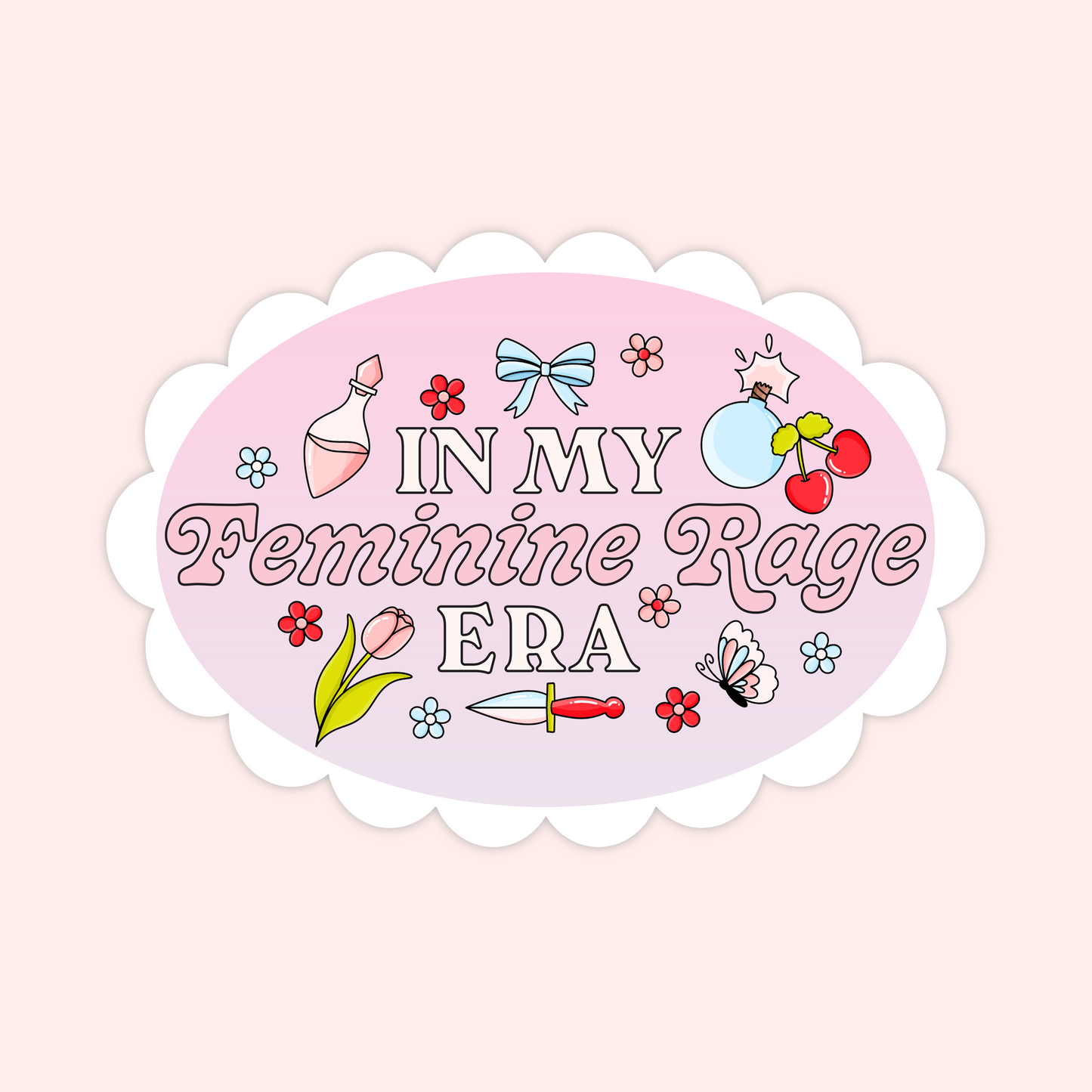 Femme Rage Era Sticker