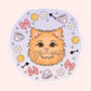 Scottish Fold & Fluffy Cat Stickers