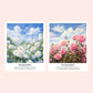 Taylor Swift-inspired Folklore and Evermore song stickers featuring dreamy illustrated designs for the 1, cardigan, my tears ricochet, mirrorball, seven, august, illicit affairs, invisible string, the lakes, willow, champagne problems, happiness, ivy, cowboy like me, long story short, evermore, and marjorie.