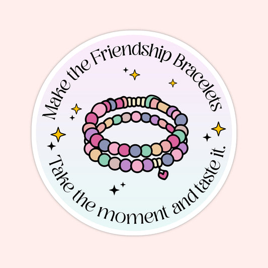 Make The Friendship Bracelets Sticker