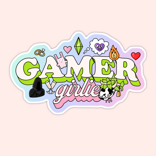 Gamer Girlie Sticker