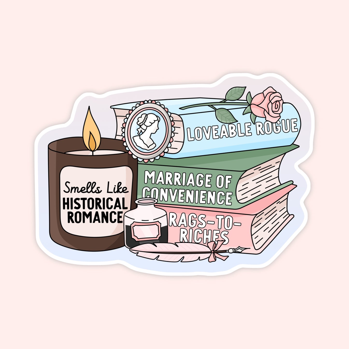 Smells Like Historical Romance Sticker