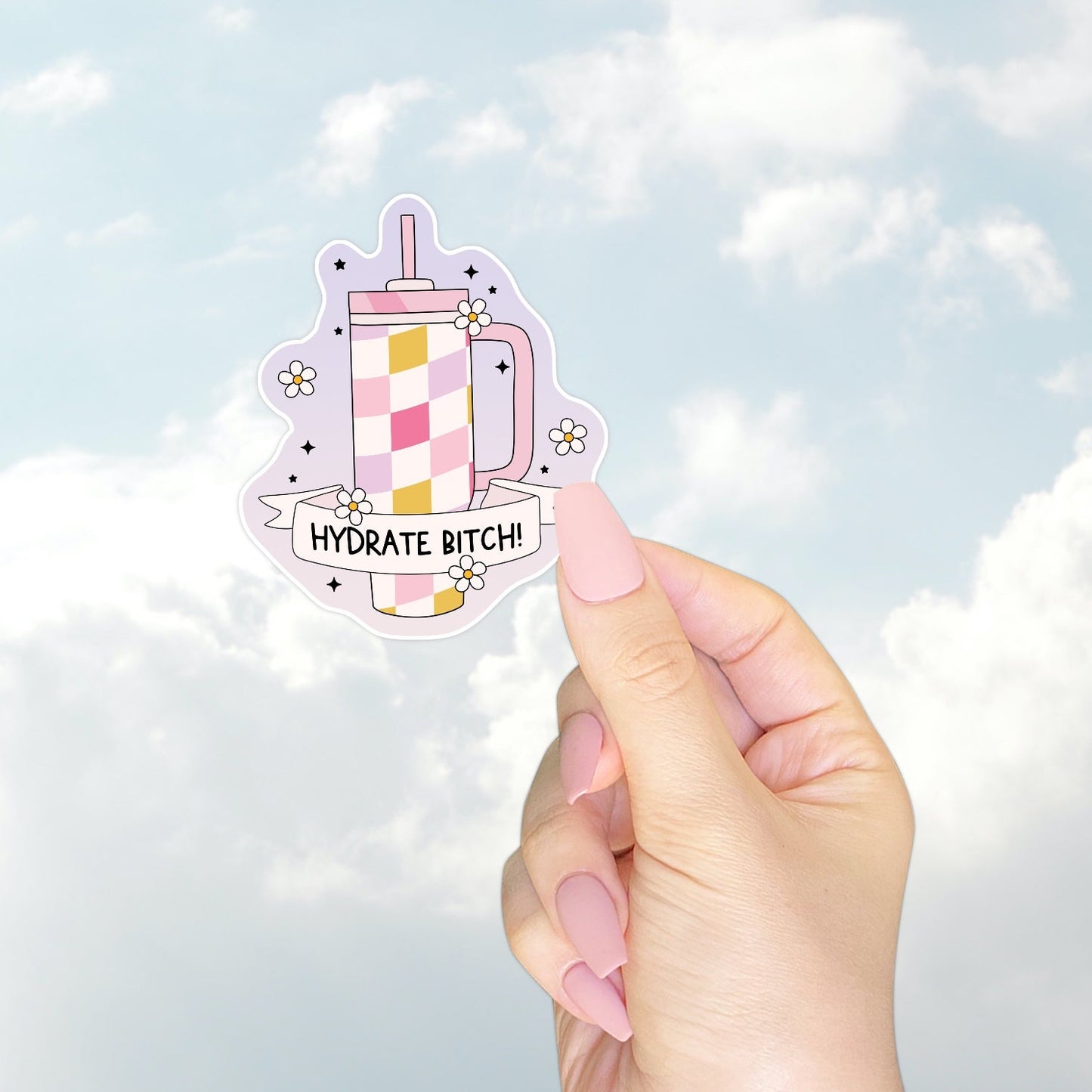 Hydrate, Bestie! Sticker