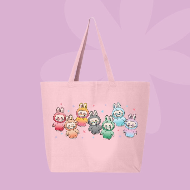 The Labubu Rainbow Cuties Tote 🐰✨