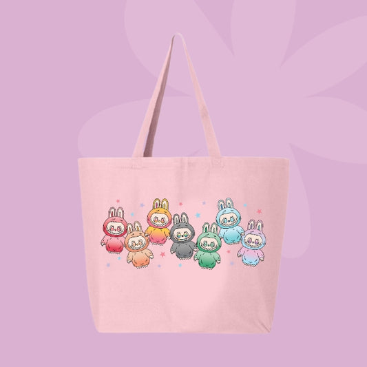 The Labubu Rainbow Cuties Tote 🐰✨