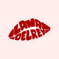 Lana Del Rey Red Lips Sticker