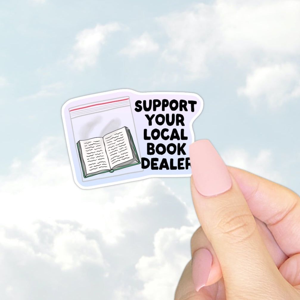 Support Your Local Book Dealer Sticker