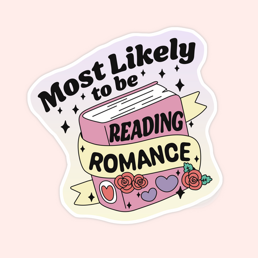 Most Likely Reading: Romance Sticker