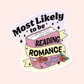 Most Likely to Be Reading Trope Stickers