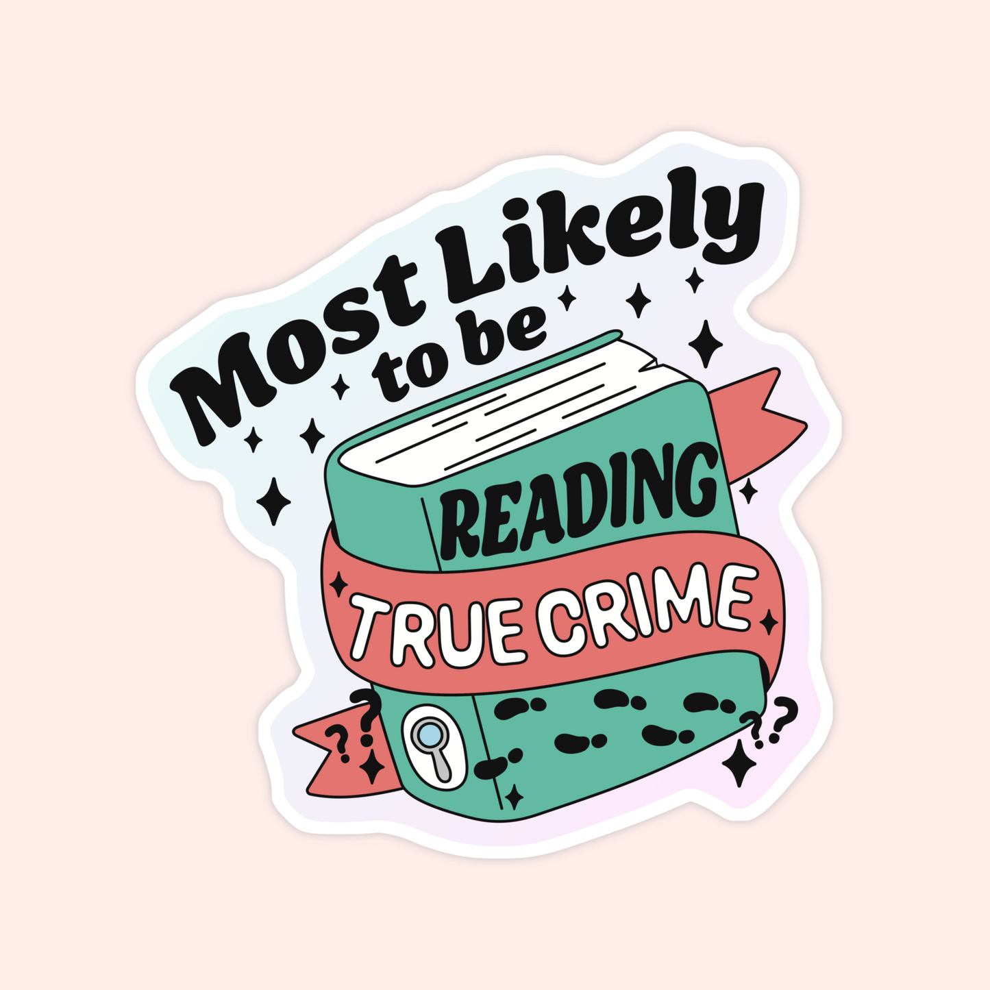 Most Likely Reading: True Crime Sticker