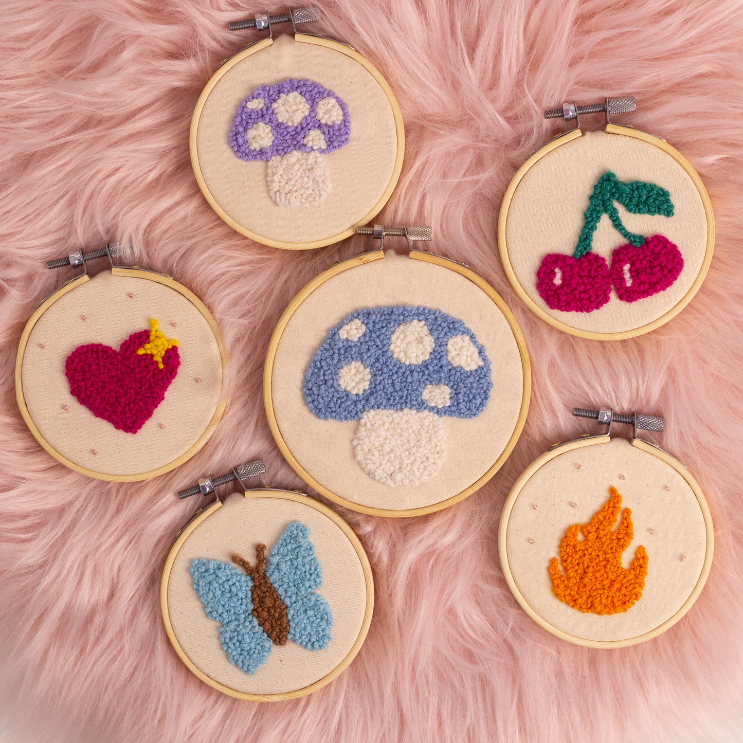 Custom French Knot Embroidery Hoop ✨💖