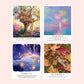 Shop Taylor Swift-inspired clear laminate song stickers featuring dreamy designs from Debut, Fearless, Speak Now, and Red album eras. Each sticker is sold individually.