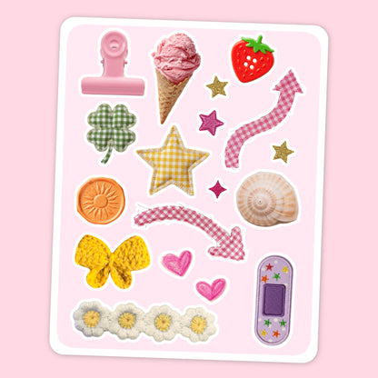 Everyday Girlie Sticker Sheets 🎀✨