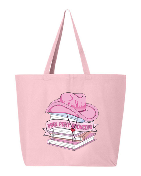 Pink Pony Bookclub Tote 💖📚