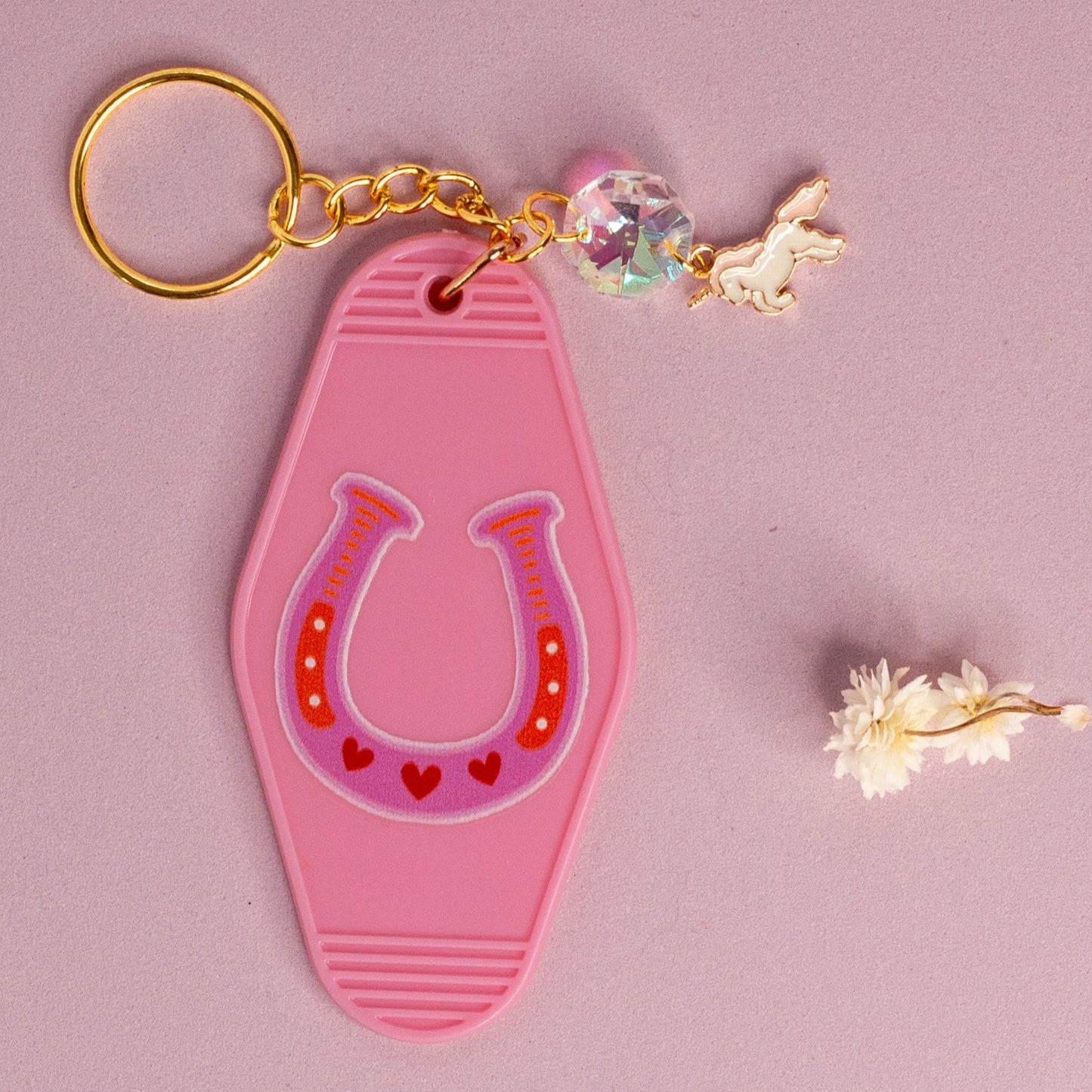 Pink Pony Club Keychain 🦄💖