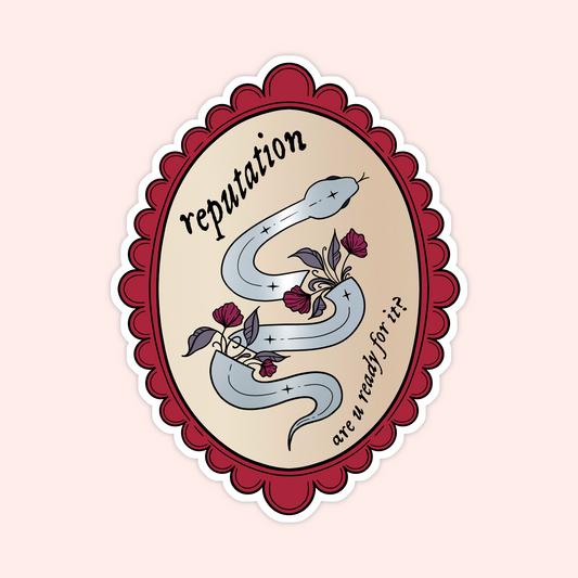 Reputation Snake Sticker