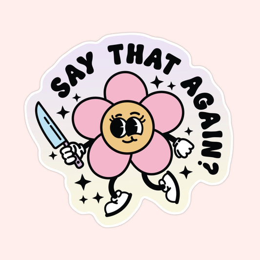 Sassy Daisy Sticker