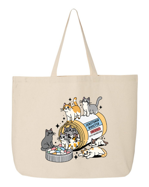 Serotonin Booster Tote 🐾💊