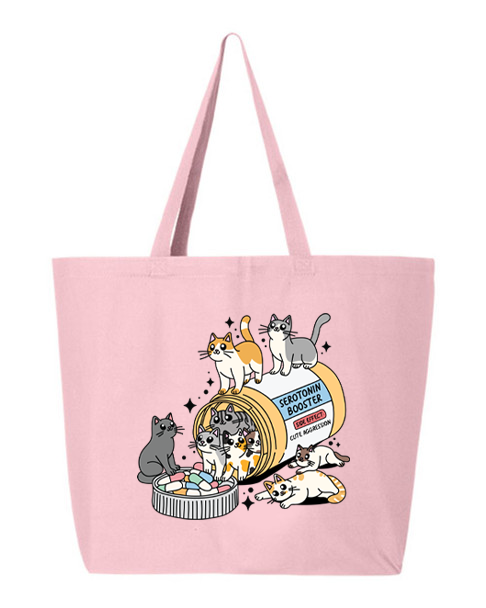 Serotonin Booster Tote 🐾💊