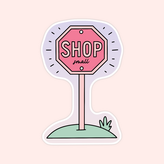 Shop Small Sticker