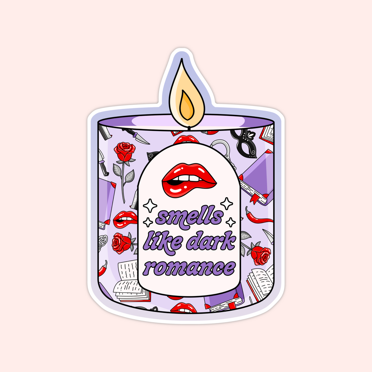 Smells Like Dark Romance Sticker – The Femme Bohemian