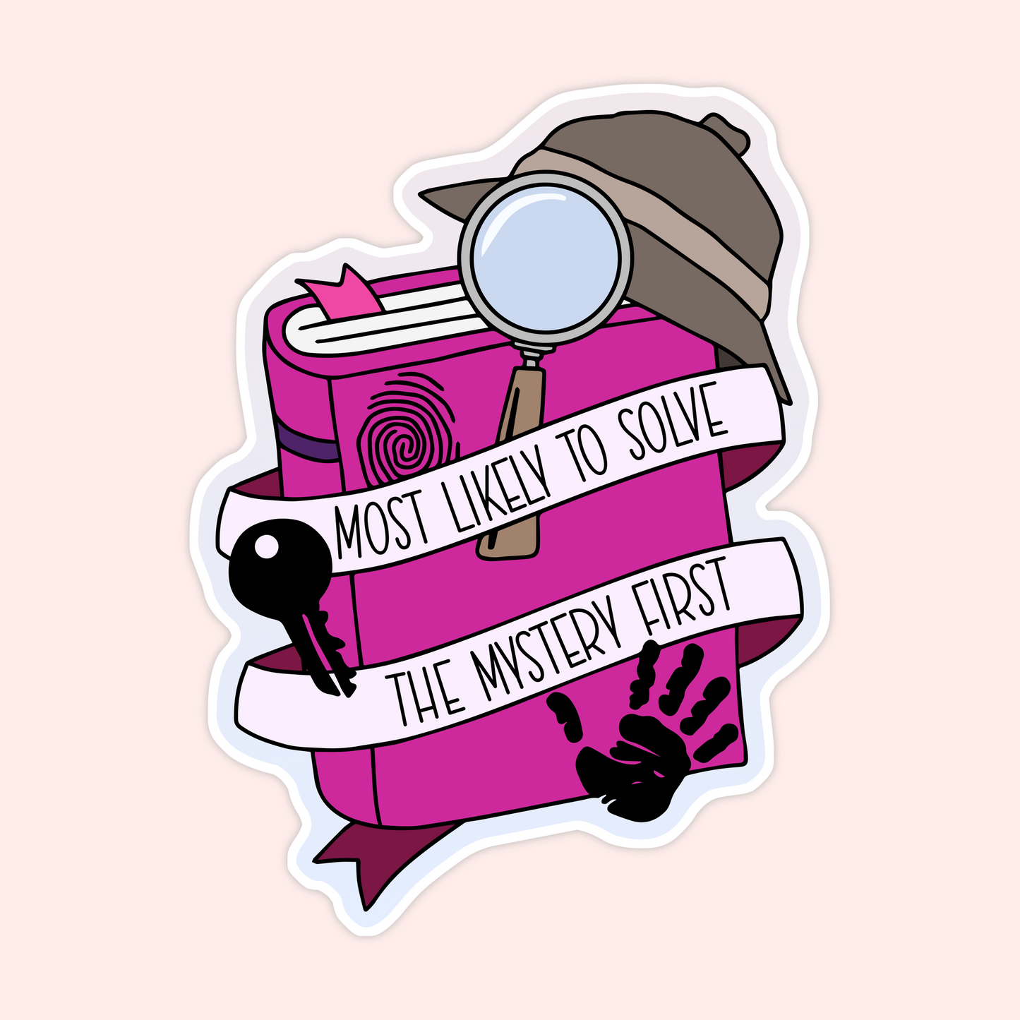 Most Likely: Solve Mystery First Sticker