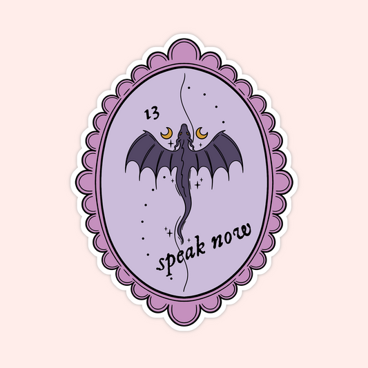 Speak Now Dragon Sticker