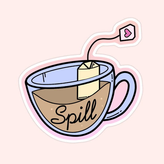 Sass-Tea Sticker