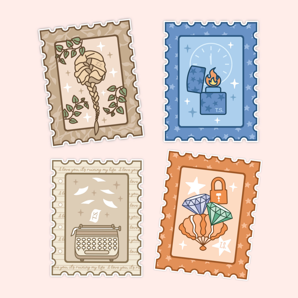 Swiftie Stamp Sticker