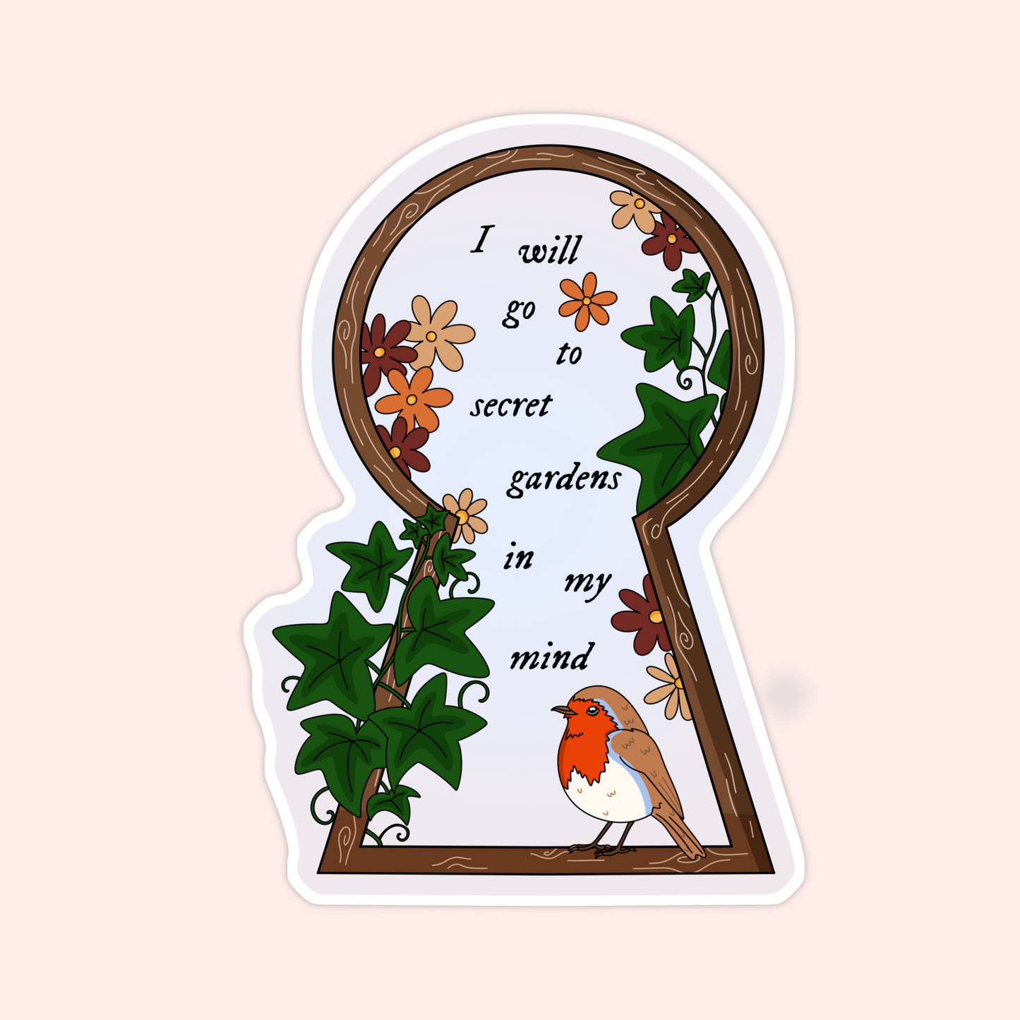 Secret Gardens Sticker