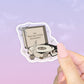Tortured Poets Record Player Sticker