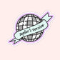 Taylor's Version' Mint Disco Ball Sticker: Minty Fresh Vibes