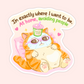 Tired Girl Vinyl Sticker Collection