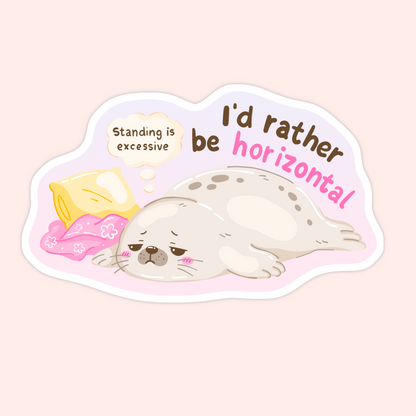 Tired Girl Vinyl Sticker Collection