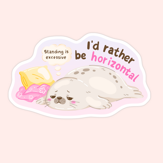 Tired Girl Vinyl Sticker Collection
