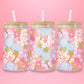 Butterfly Garden Glass Tumbler 🦋🌸
