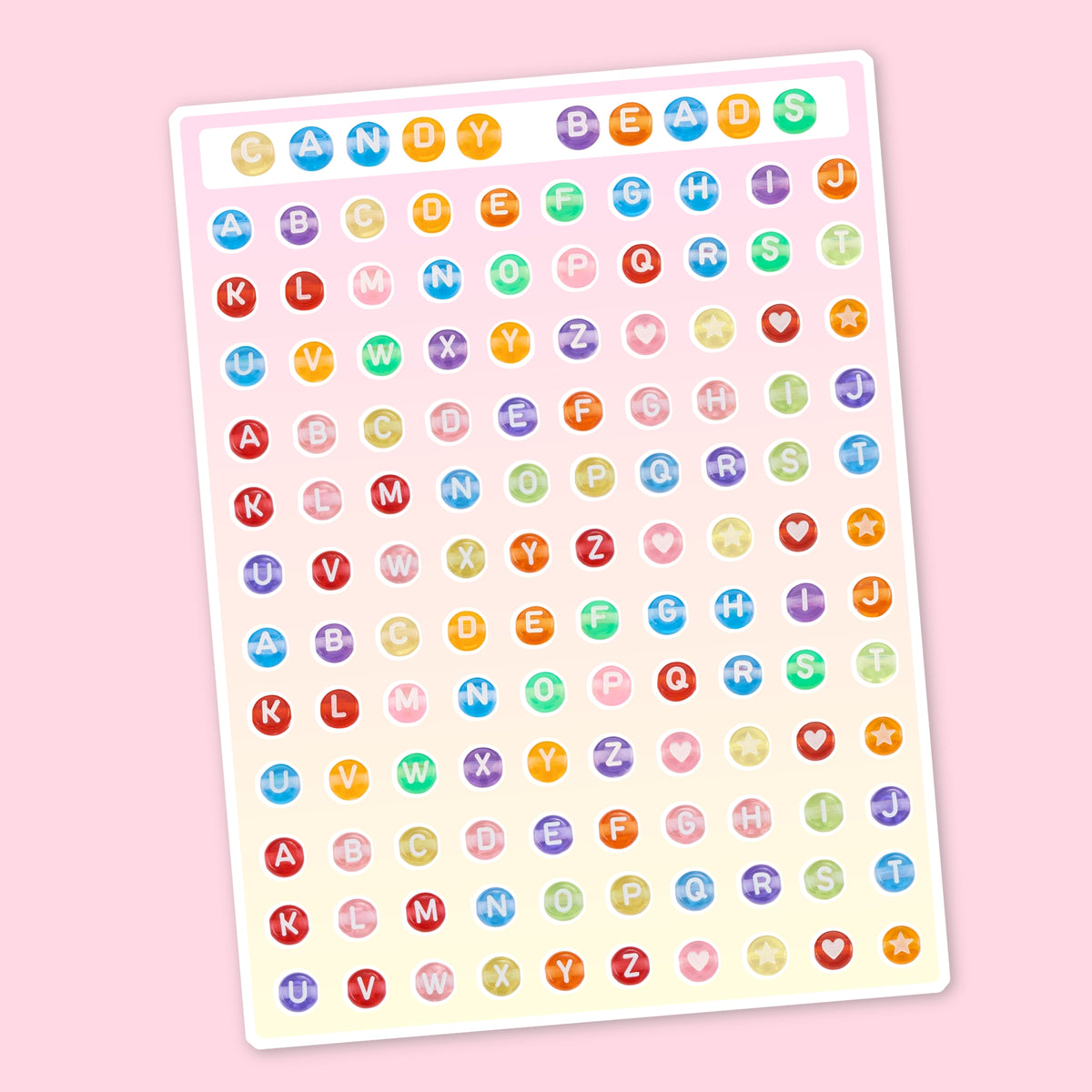 Alphabet Sticker Sheets 🔤✨