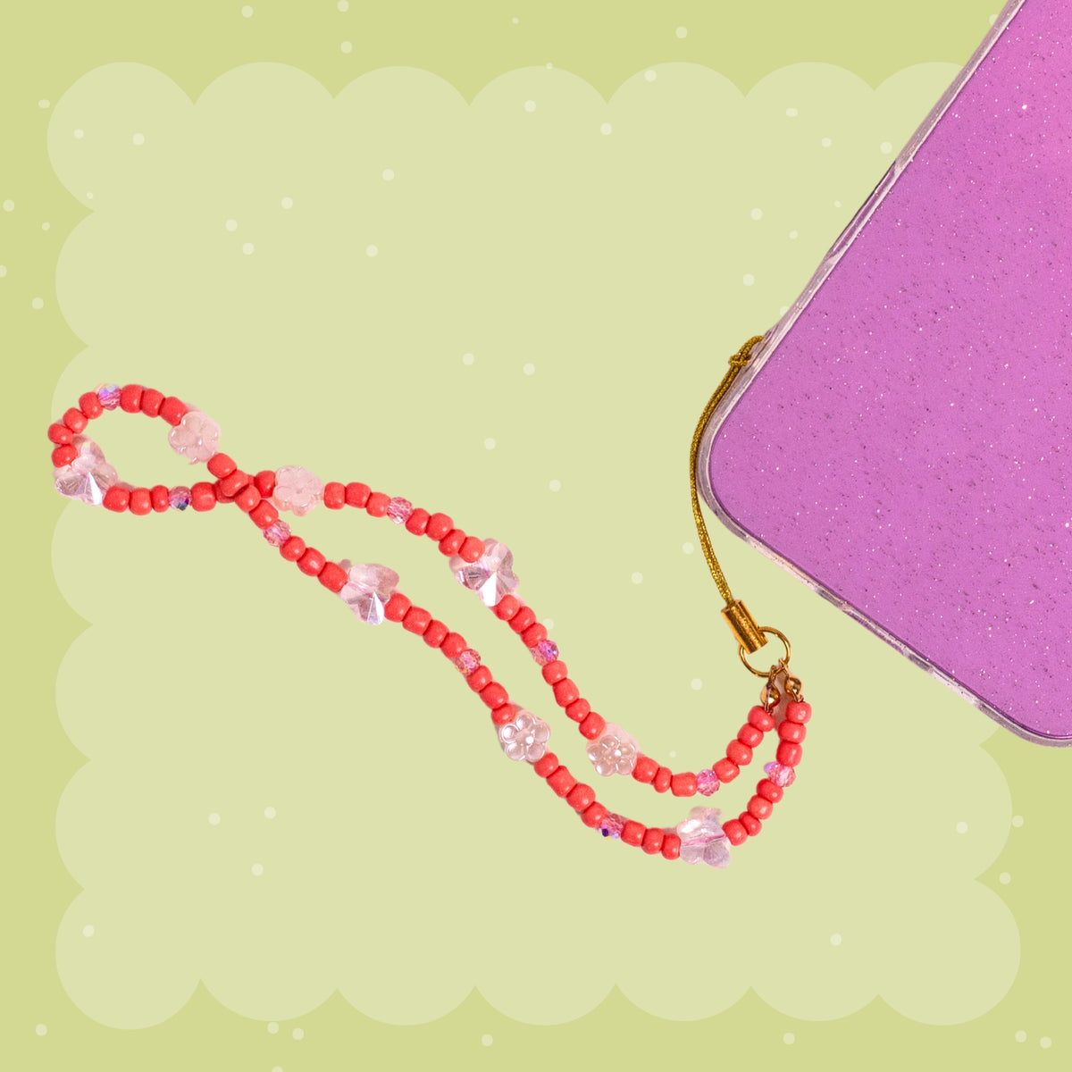 Beaded Phone Wristlets 📱✨