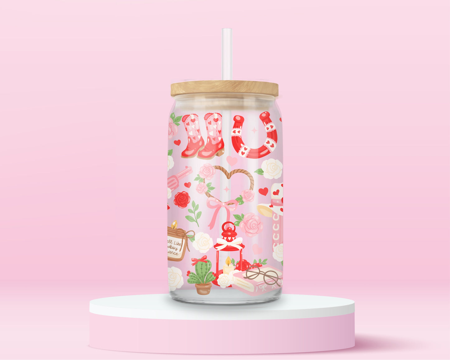 Cowboy Romance Book Club Tumbler 🤎📚