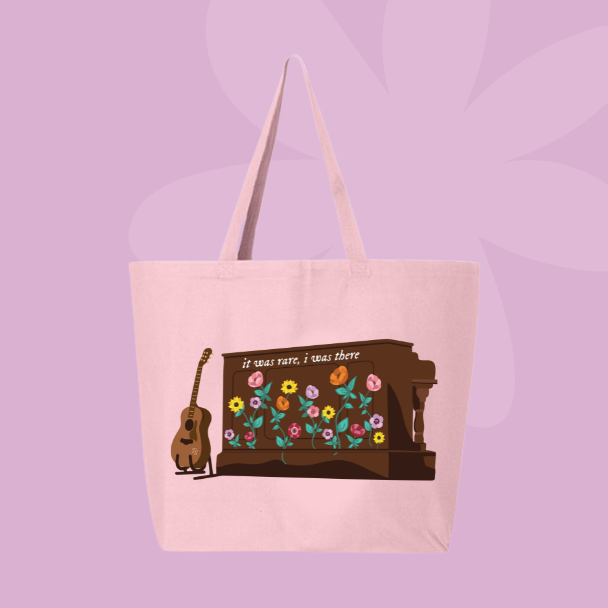 Eras Piano Tote Bag 🎹🌼