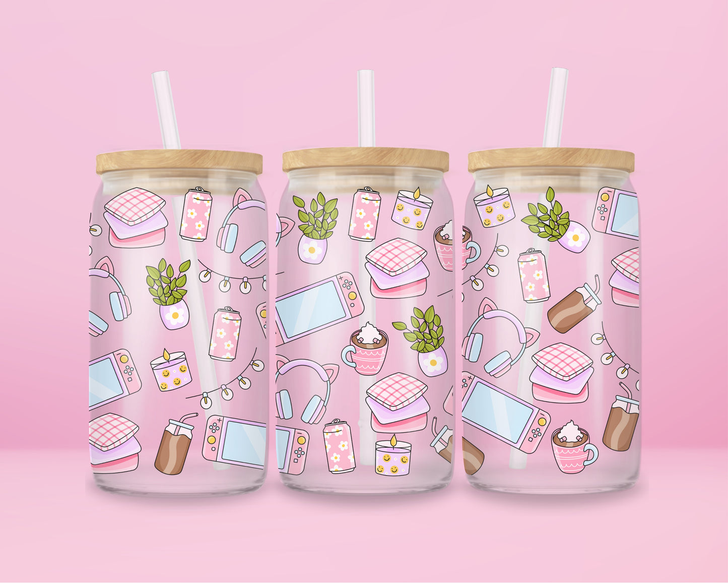 Gamer Girl Cozy Tumbler 🎮✨