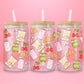 Girl Dinner Glass Tumbler 🍒🥐